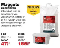 De Boer Drachten Maggots licentievrij aanbieding