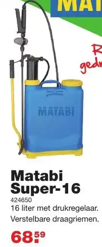 De Boer Drachten Matabi super aanbieding