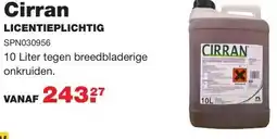 De Boer Drachten Cirran licentieplichtig aanbieding