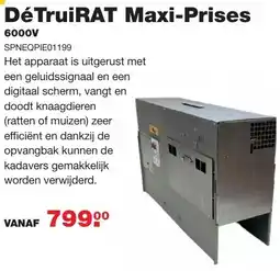 De Boer Drachten DéTruiRAT Maxi Prises aanbieding