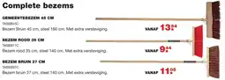 De Boer Drachten Complete bezems aanbieding