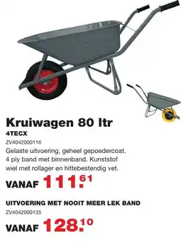 De Boer Drachten Kruiwagen 80 ltr aanbieding