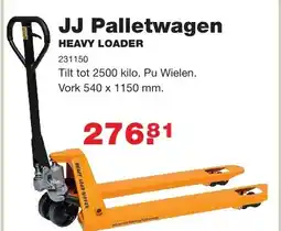 De Boer Drachten Jj palletwagen heavy loader aanbieding