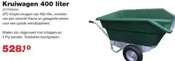 De Boer Drachten Kruiwagen 400 liter aanbieding