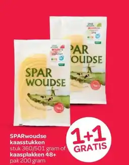 Spar SPARwoudse kaasstukken aanbieding