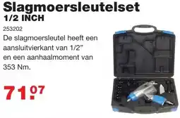 De Boer Drachten Slagmoersleutelset aanbieding