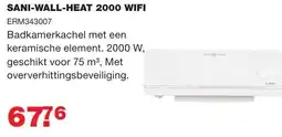 De Boer Drachten Sani-wall-heat 2000 wifi aanbieding