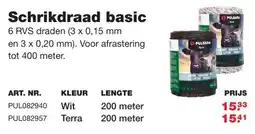 De Boer Drachten Schrikdraad basic aanbieding