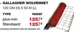 De Boer Drachten Gallagher wolvennet aanbieding