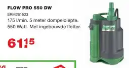 De Boer Drachten Flow pro 550 dw aanbieding