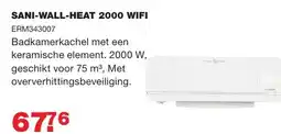 De Boer Drachten Sani-wall-heat 2000 wifi aanbieding