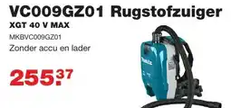De Boer Drachten VC009GZ01 Rugstofzuiger aanbieding