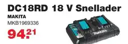 De Boer Drachten DC18RD 18 V Snellader aanbieding
