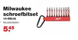 De Boer Drachten Milwaukee schroefbitset aanbieding