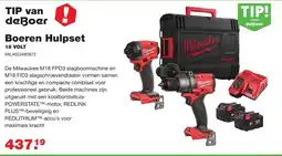 De Boer Drachten De Milwaukee Boeren Hulpset aanbieding