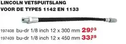 De Boer Drachten Lincoln vetspuitslang voor de types 1142 en 1133 aanbieding