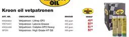 De Boer Drachten Kroon oil vetpatronen aanbieding