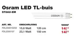 De Boer Drachten Osram LED TL-buis aanbieding