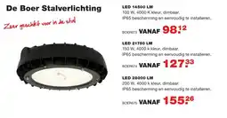 De Boer Drachten De Boer Stalverlichting aanbieding