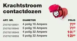 De Boer Drachten Krachtstroom contactdozen aanbieding
