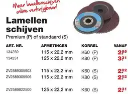 De Boer Drachten Lamellen schijven aanbieding