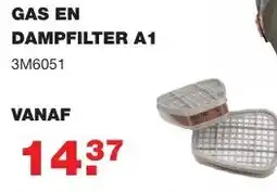 De Boer Drachten Gas en dampfilter a1 aanbieding