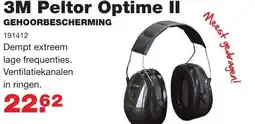 De Boer Drachten 3M Peltor Optime II aanbieding
