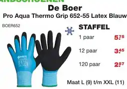 De Boer Drachten De Boer Pro Aqua Thermo Grip aanbieding