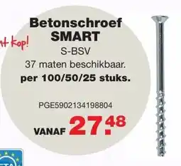 De Boer Drachten Betonschroef smart s-bsv aanbieding