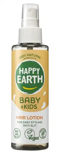 De Online Drogist Happy Earth Baby & Kids Hair Lotion aanbieding