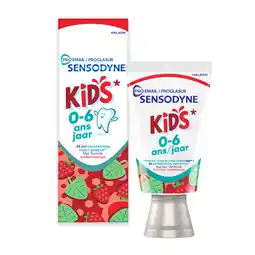De Online Drogist Sensodyne Proglasur Kids Aardbeiensmaak Tandpasta 0-6 Jaar aanbieding