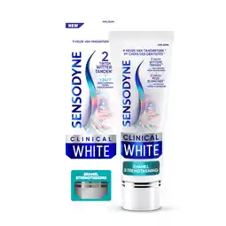 De Online Drogist Sensodyne Clinical White Enamel Strengthening Tandpasta aanbieding