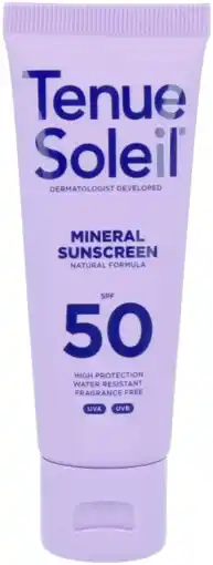 De Online Drogist Tenue Soleil Mineral Sunscreen SPF 50 aanbieding