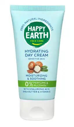 De Online Drogist Happy Earth Hydrating Day Cream aanbieding