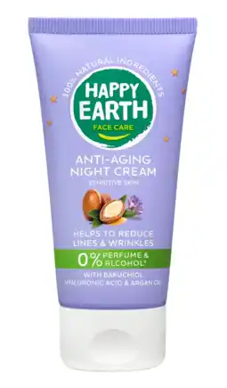 De Online Drogist Happy Earth Anti-Aging Night Cream aanbieding