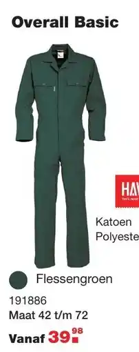 De Boer Drachten Overall Basic aanbieding