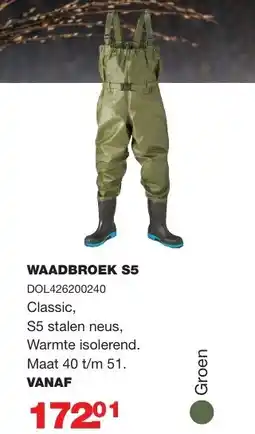 De Boer Drachten Waadbroek s5 aanbieding