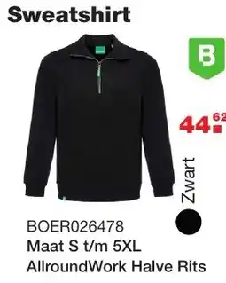 De Boer Drachten Sweatshirt aanbieding