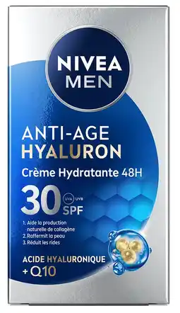 De Online Drogist Nivea Men Anti-Age Hyaluron 30SPF Crème 50ML aanbieding
