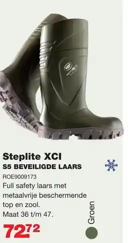 De Boer Drachten Steplite xci s5 beveiligde laars aanbieding