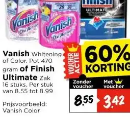 Vomar Voordeelmarkt Vanish , of Finish Ultimate aanbieding