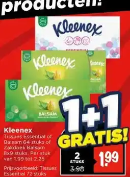 Vomar Voordeelmarkt Kleenex aanbieding