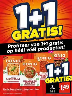 Vomar Voordeelmarkt Honig Ovenschotels, Soepen of Mixen aanbieding