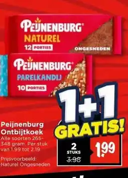 Vomar Voordeelmarkt Peijnenburg Ontbijtkoek aanbieding