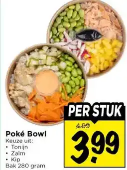 Vomar Voordeelmarkt Poké Bowl aanbieding