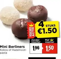 Vomar Voordeelmarkt Mini Berliners aanbieding