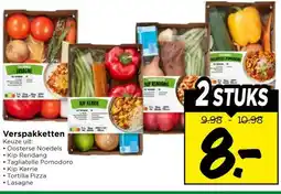 Vomar Voordeelmarkt Verspakketten aanbieding