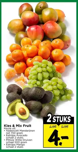 Vomar Voordeelmarkt Kies & Mix Fruit aanbieding