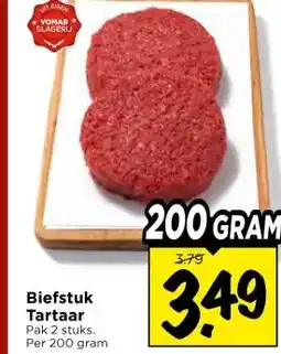 Vomar Voordeelmarkt Biefstuk Tartaar aanbieding