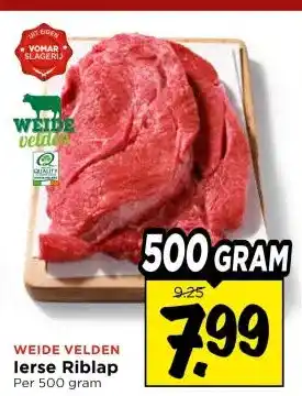 Vomar Voordeelmarkt WEIDE VELDEN lerse Riblap aanbieding